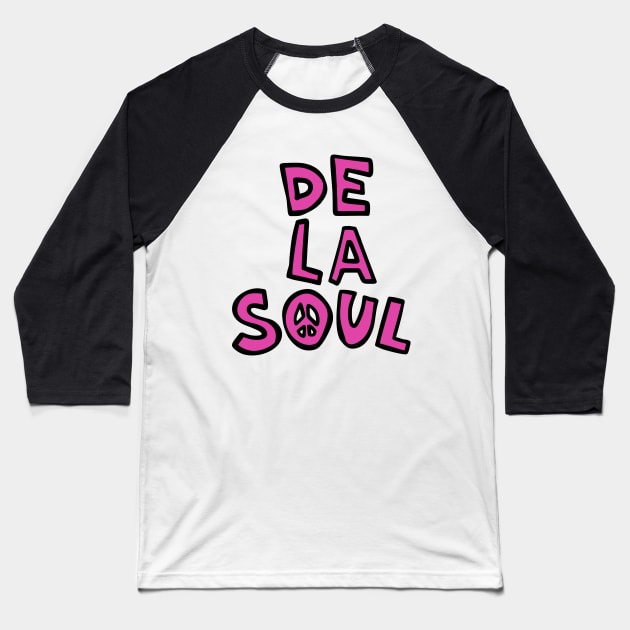 De La Soul Baseball T-Shirt by Nano art